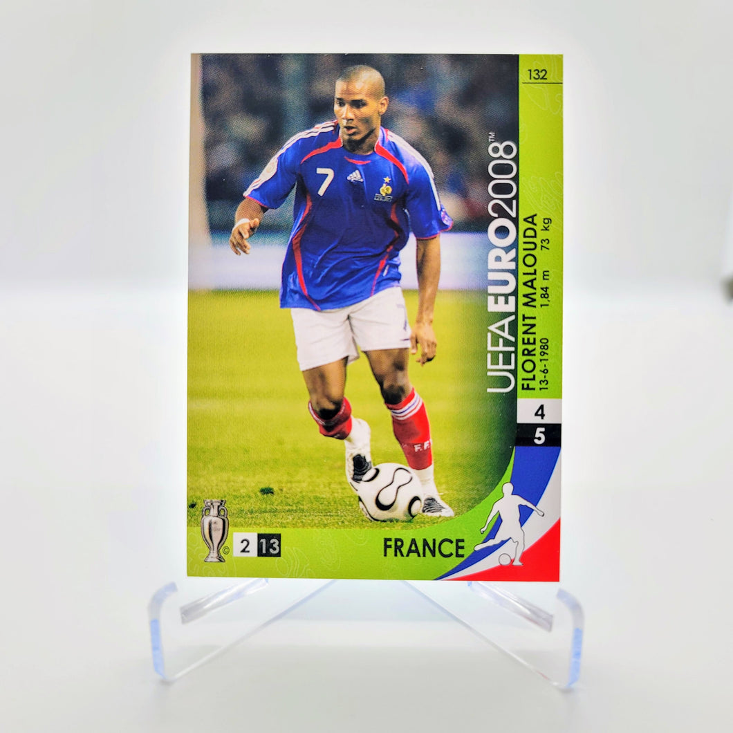 UEFA Euro 2008 Panini Trading Card Game #132 Florent Malouda