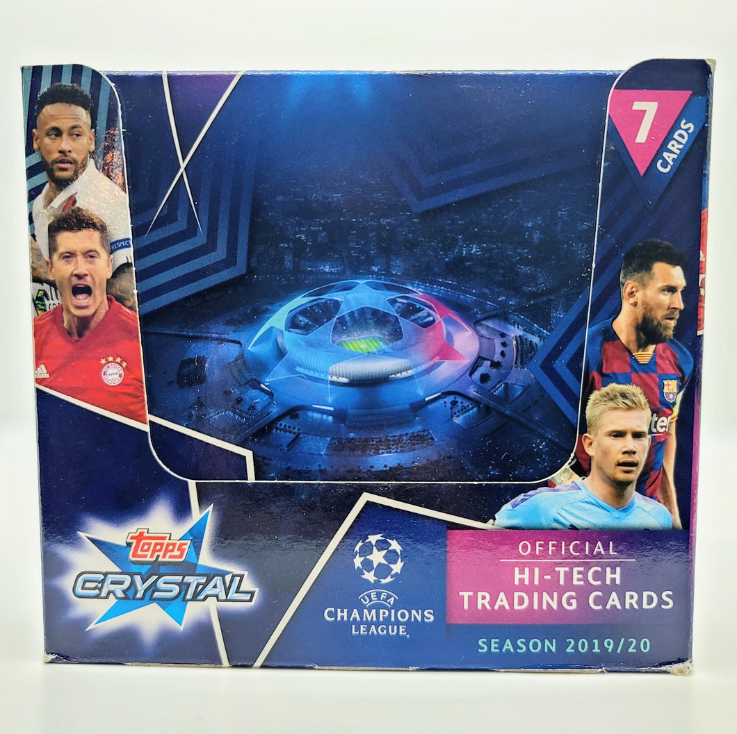 2019-20 Topps Crystal UEFA Champions League Hobby Box