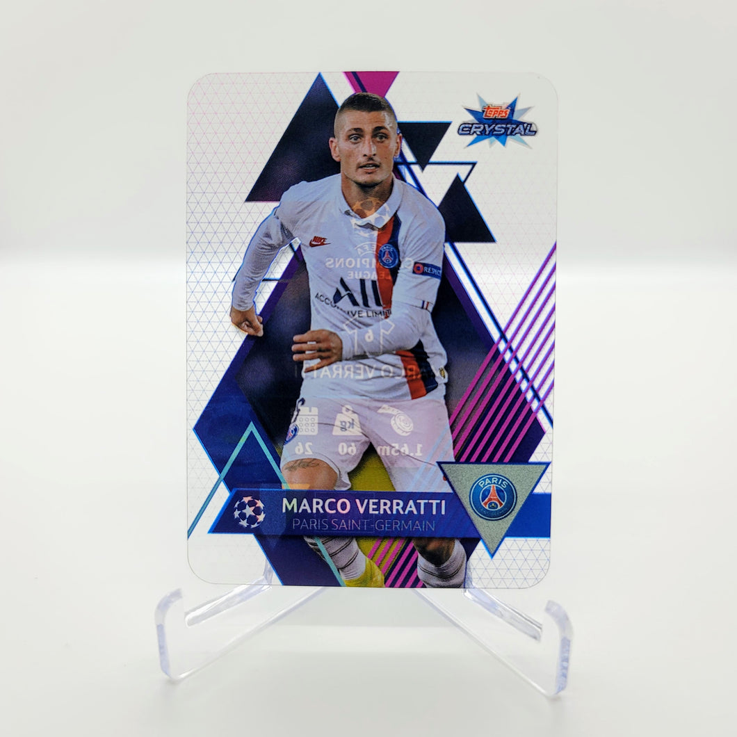 2019-20 Topps Crystal UEFA Champions League #78 Marco Verratti