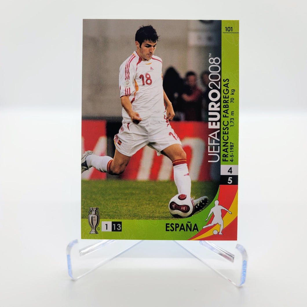 UEFA Euro 2008 Panini Trading Card Game #101 Francesc Fabregas