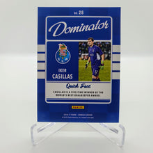 Load image into Gallery viewer, 2016 Donruss Soccer #26 Iker Casillas Green Holo Dominator
